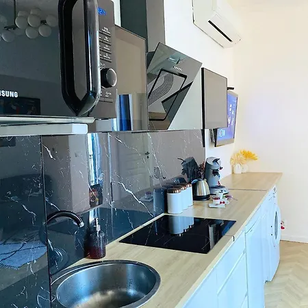 Sea - 2 Bedroom - Kitchen - Wifi - Tramway - Air Conditioner Niza Exterior foto