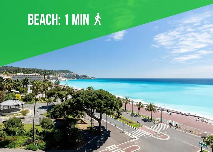 Sea - 2 Bedroom - Kitchen - Wifi - Tramway - Air Conditioner